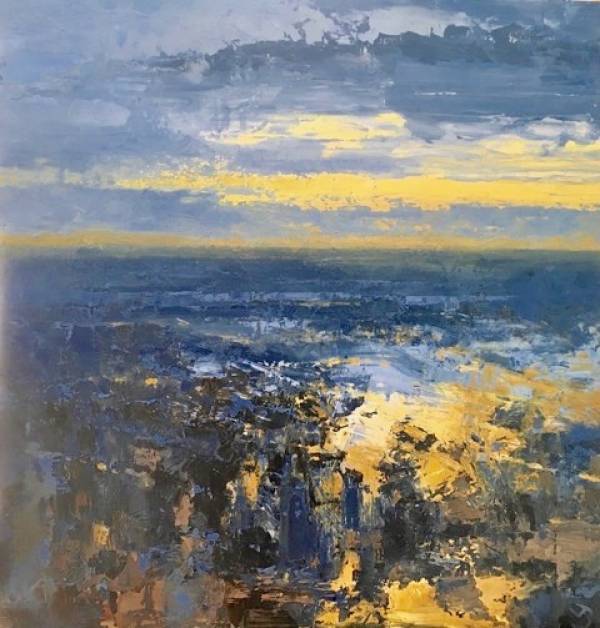 - Oil on Canvas, Painting by John Brenton, measuring 47 x 45 cm (H x W) framed at 67 x 65 cm £1500